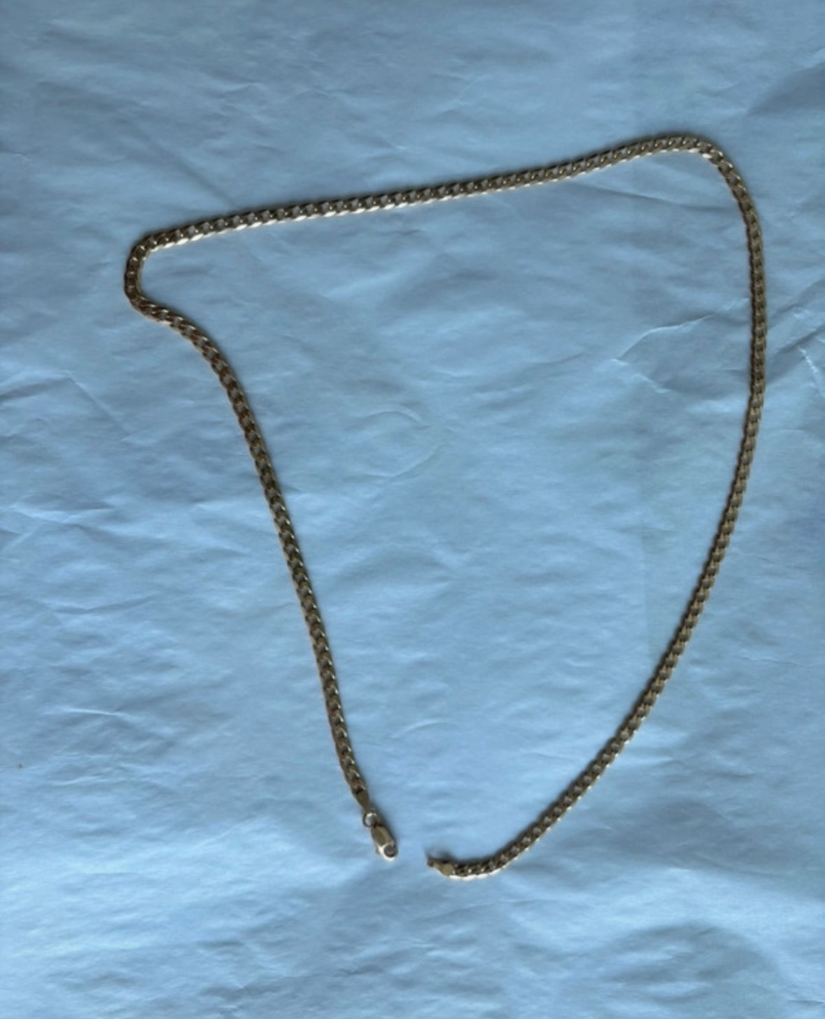 Cadena de Oro semimacizo 18 kilates
